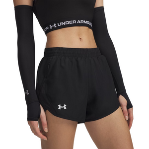 Under Armour Women's Fly By 3” Black Shorts XXXL 3X NWT